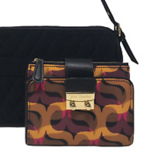 VERA BRADLEY Modern Lights Push Lock Wallet - Picture 11 of 11